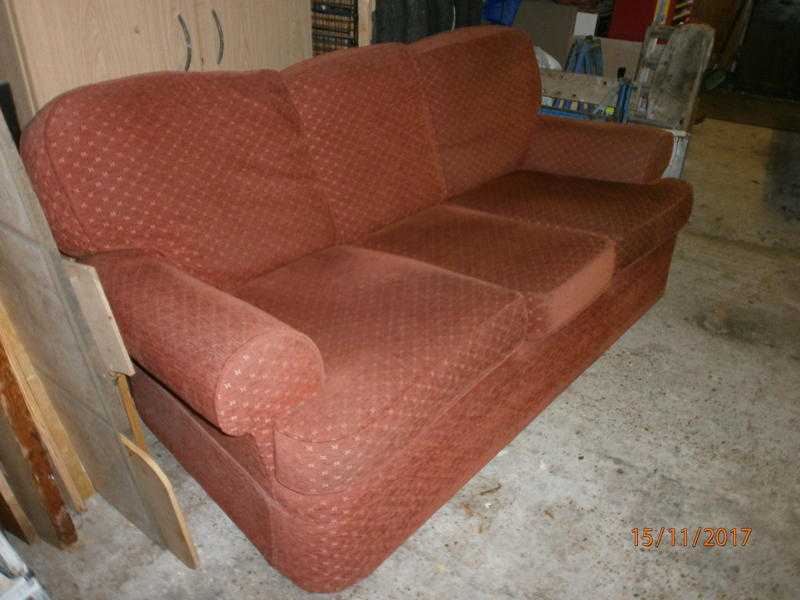 Red MampS Sofa