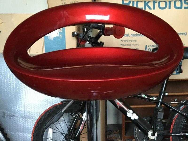 Red Ottawa Gas Lift Bar Stools x 2