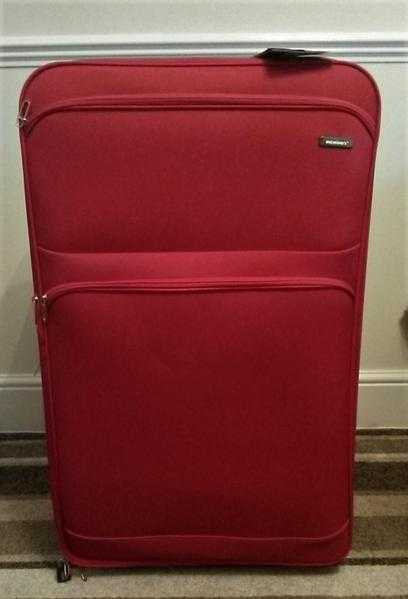 Red suitcase