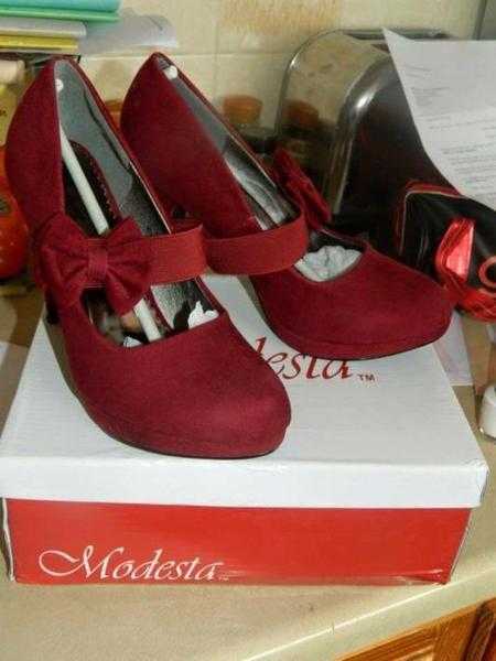 Red Velvet Heels