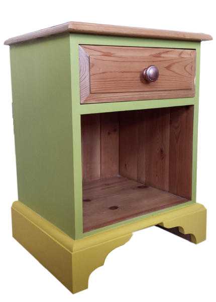 REDUCED  pine bedside table