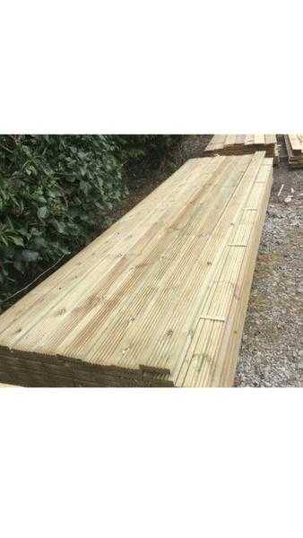 Redwood DeckingDeck Boards 3.6m x 125mm x 28mm