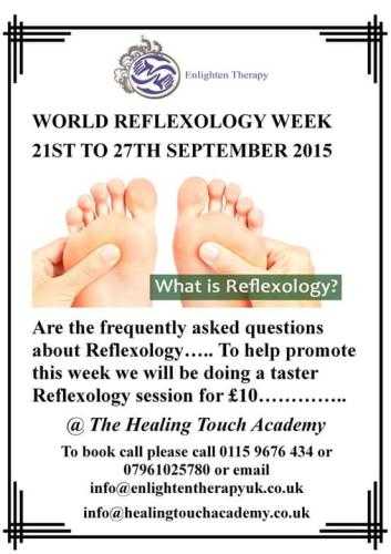 REFLEXOLOGY OFFER