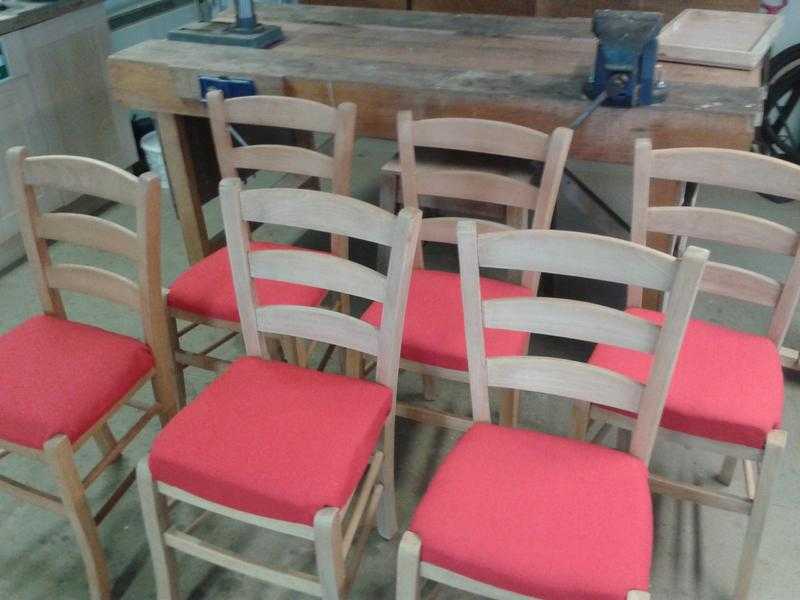 Refurbished Dining Chairs Set of 6