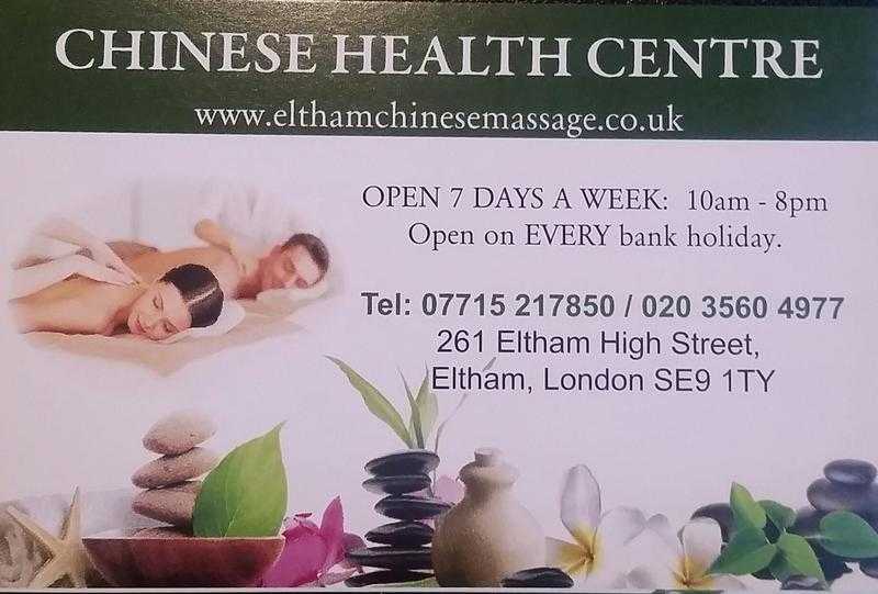 Relaxing full body massage in Eltham high Street