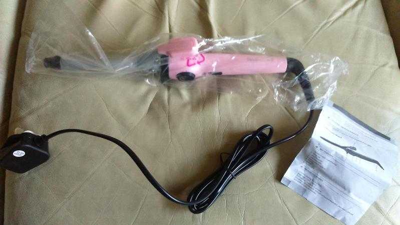 Remington Ceramic Hair Curling Tongs - Pink UNUSED 10