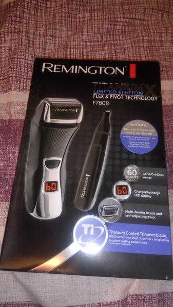 Remington titanium x F7808 men039s shaver