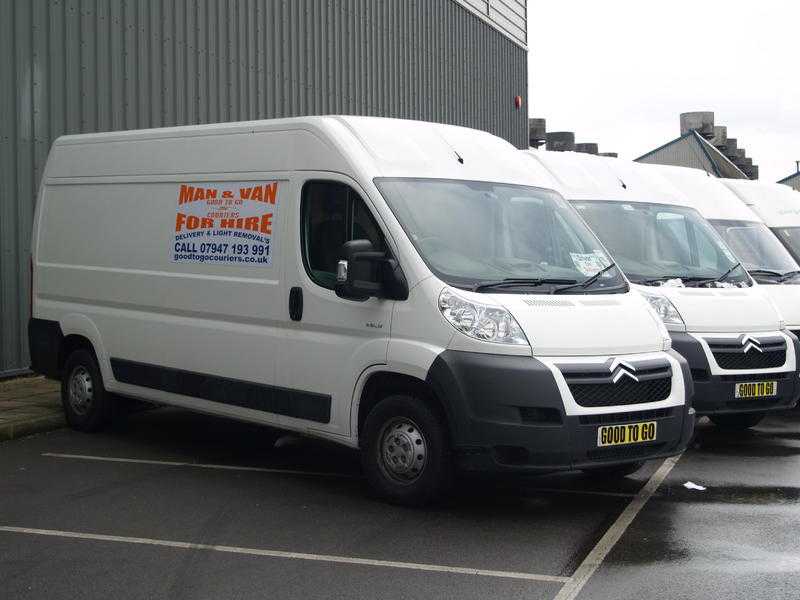 Removals Collection Delivery Man and Van