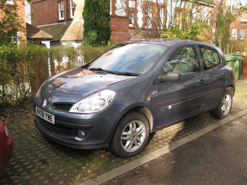 Renault Clio 2008, 1200cc 16V, 105000, 3door, Alloys, CD Player, 1 Year039s MOT, VGCVGC