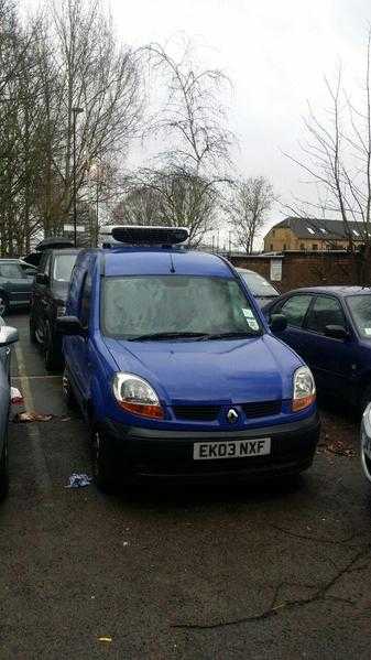 Renault Kangoo 2003 fridge freezer  van