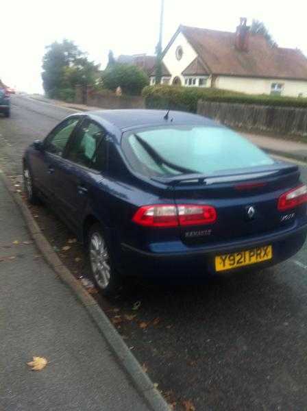 Renault Laguna 20011.8 petrol 55k miles only 2 owners service history great car