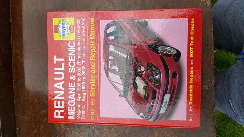 Renault Scenic amp Megane Haynes workshop manual 199-2002