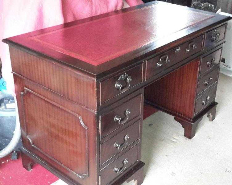 Repro mahogany  desk