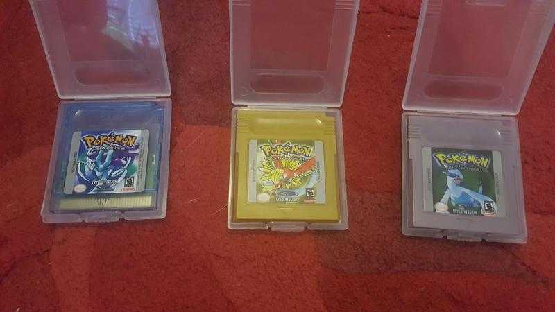 Repro Pokemon games for GBA and Gameboy Classic.