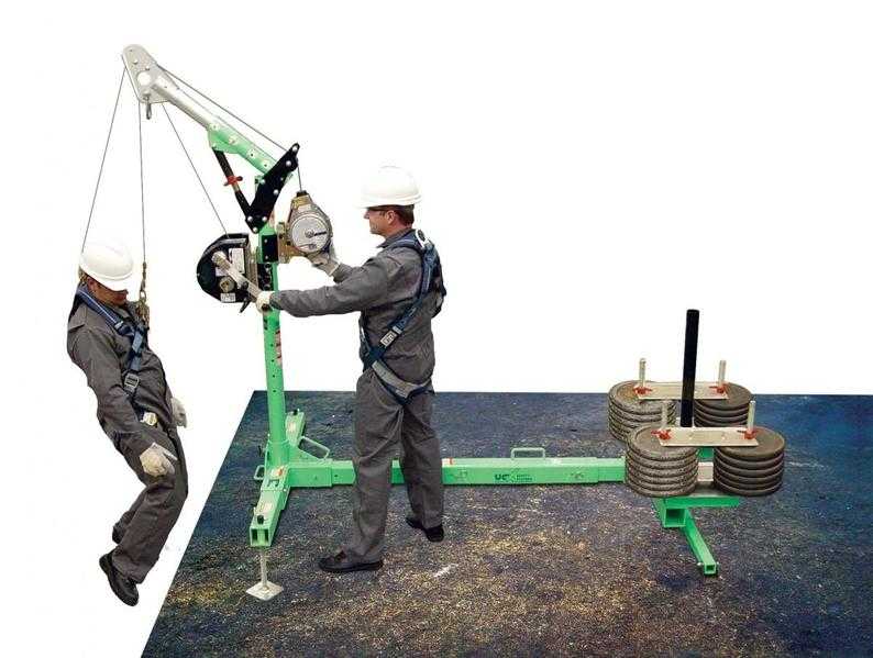 Rescue your workers with At Heights Davit Arm Systems