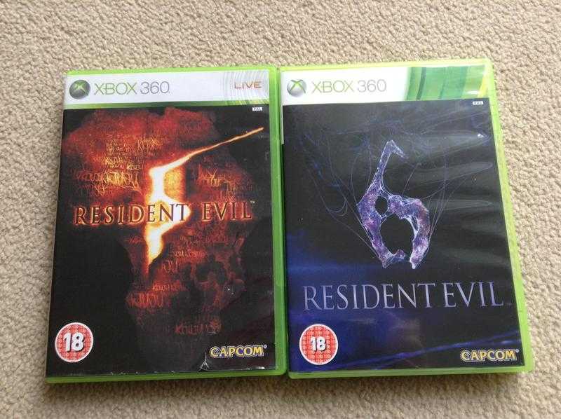 Resident Evil 5 and 6