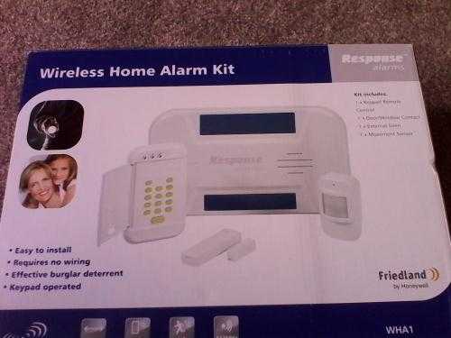 response wireless home alarm