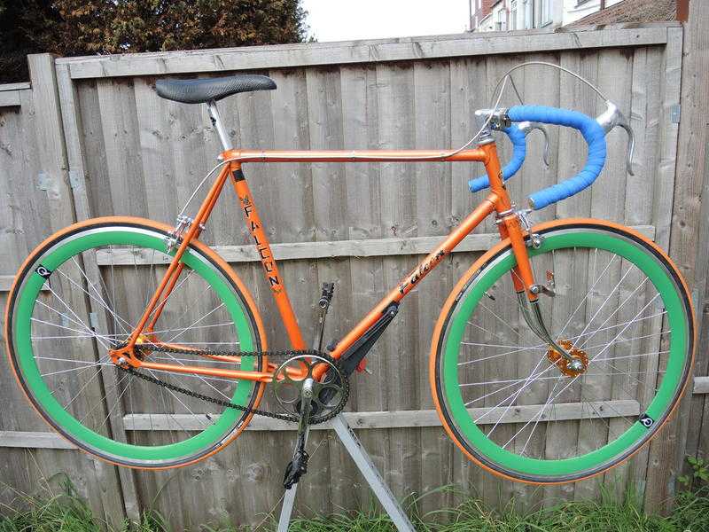 RETRO-STYLE-FALCON-SINGLE-SPEED-FIXIE-23-034-58cm-STEEL-FRAME-MANY-NE