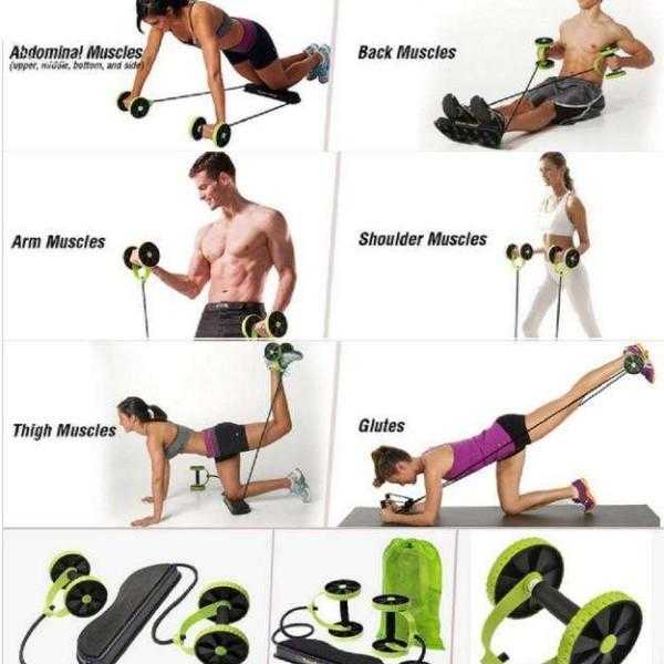 Revoflex Xtreme Resistance HomeGym Workout Machine-MensWomen