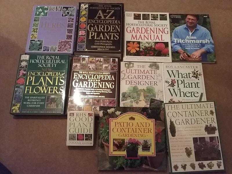 RHS Garden Encyclopedias and plantsflower books