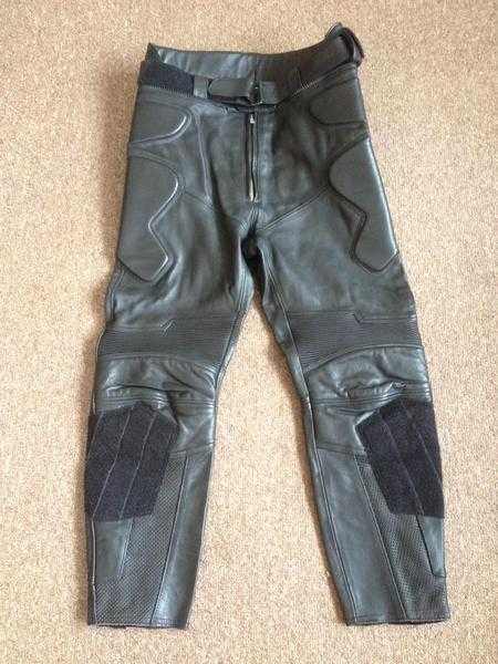 Richa leather motorbike trousers