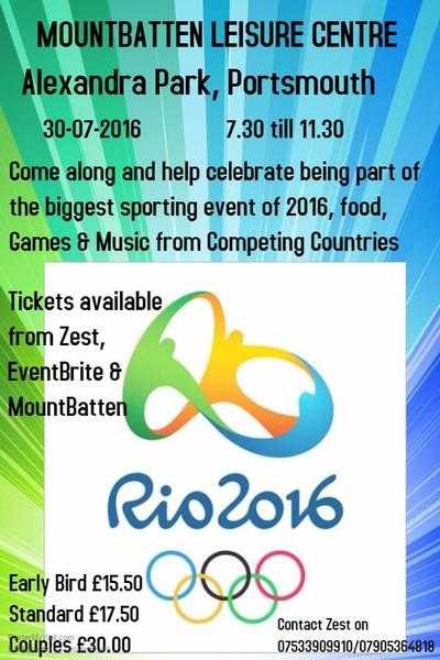 Rio - A celebration of the Olympics