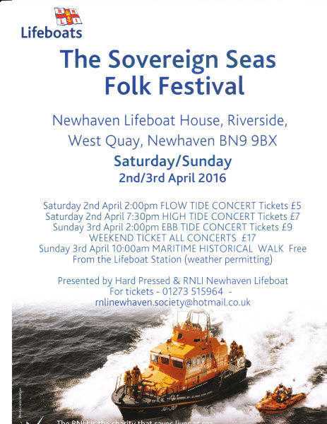 RNLI Newhaven Sovereign Seas Folk Festival