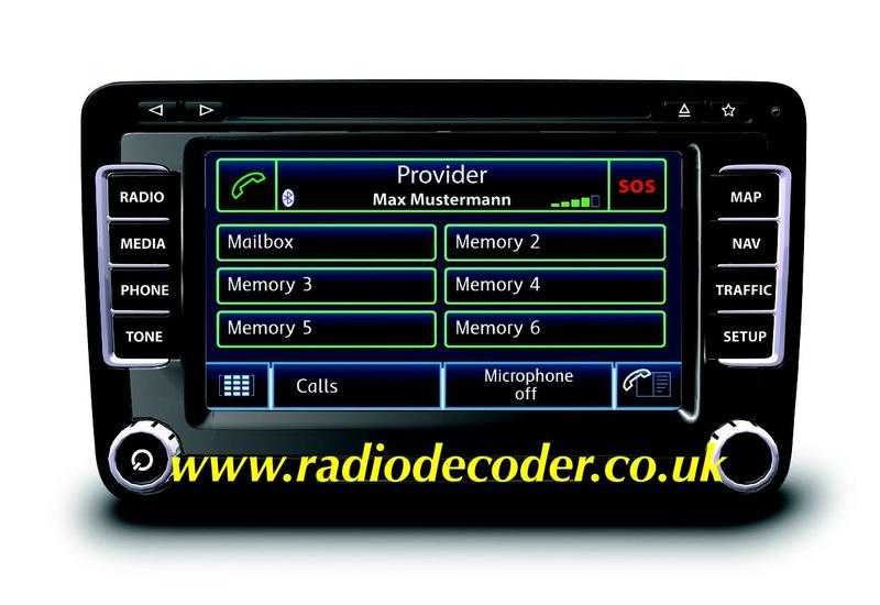 RNS 510 Navigation unit Decoded with free Tv Activation(were available)