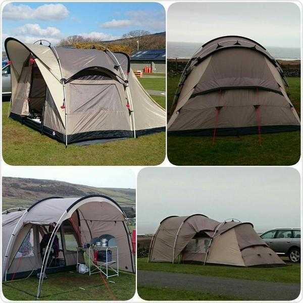 Robens Cabin 300 tent plus Shadecatcher extension