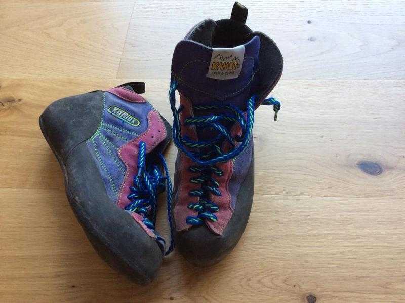 Rock climbing shoes