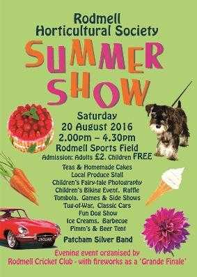 Rodmell Summer Show