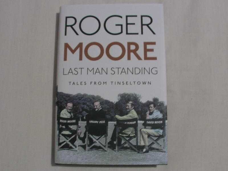 ROGER MOORE LTD NUMBERED HAND SIGNED HARDBACK BOOK NEWUNREAD