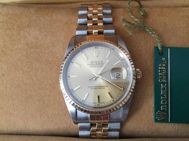 Rolex GoldSteel Oyster Perpetual Daydate