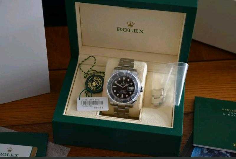 Rolex submariner ceramic black