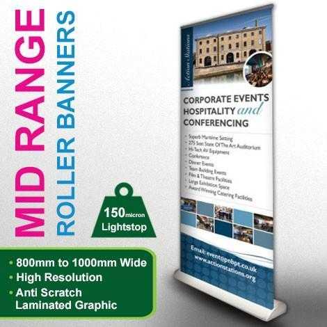 Roller Banner - Mid Range Printing