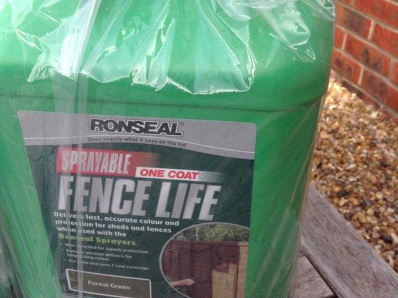 Ronseal sprayable paint