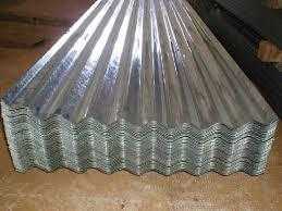 Roof Sheets - Galvanised STEEL Corrugated Roofing Sheets Unused 10039 Long