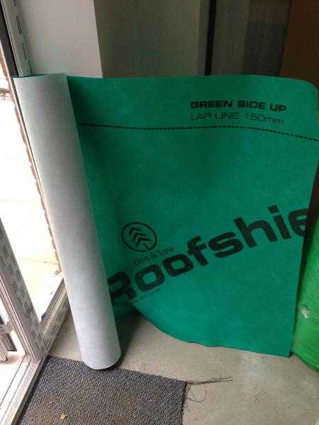 Roofshield Breathable Underlay  Roofing Felt (20m x 1m)