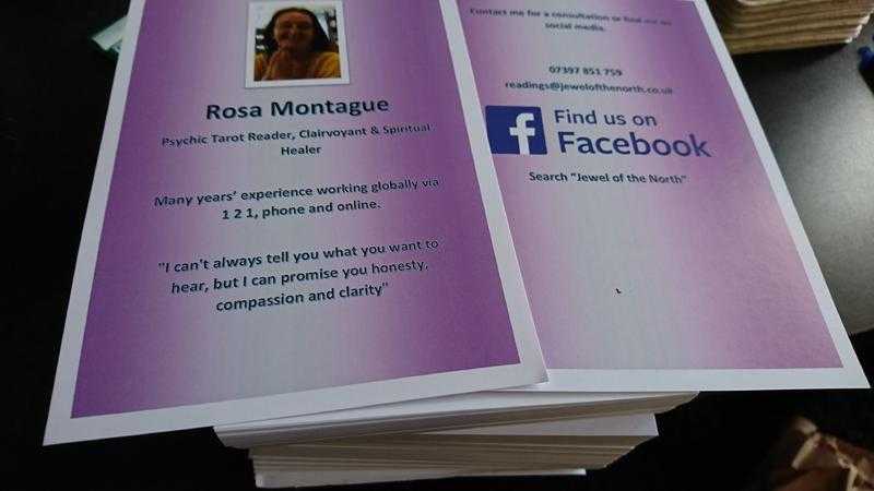 Rosa Montague - Psychic Tarot Reader, Clairvoyant, Spiritual Healer