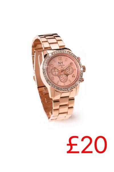 Rose Gold Coloured Watch