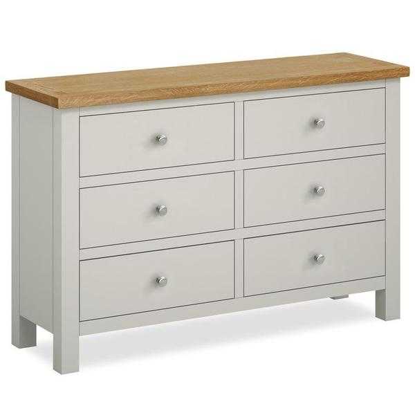 Roseland chest of drawers 6, Farrow grey