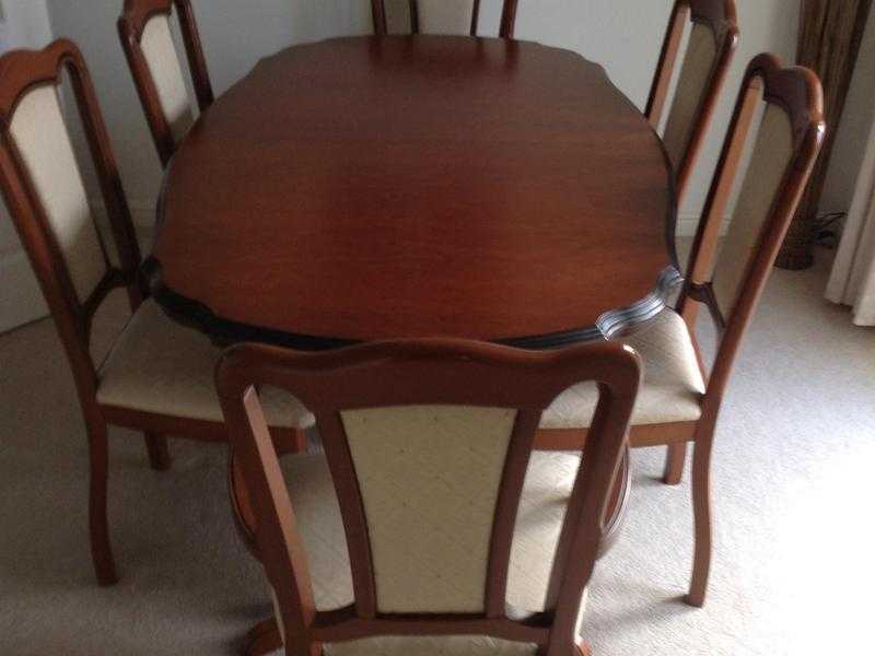 Rosewood Extending Dining Table amp Chairs