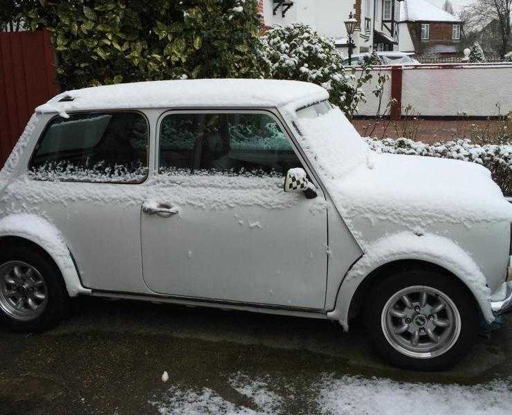 ROVER MINI 1000 CITY E, WHITE, 1989