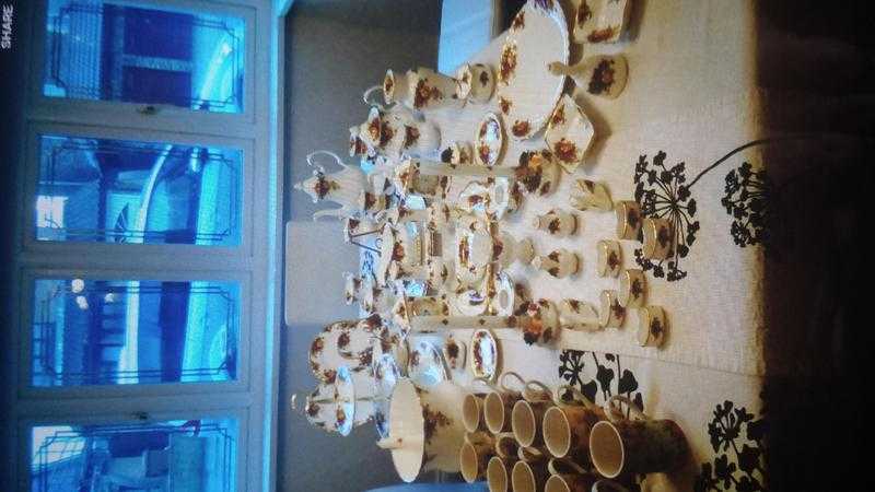 Royal Albert Doulton China sets there are over 130 pieces Albert some rare pieces.