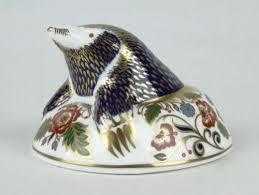 ROYAL CROWN DERBY MOLE PAPERWEIGHT