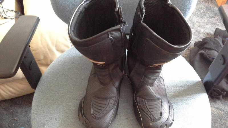 RST Razor Motorcycle Boots Size 11