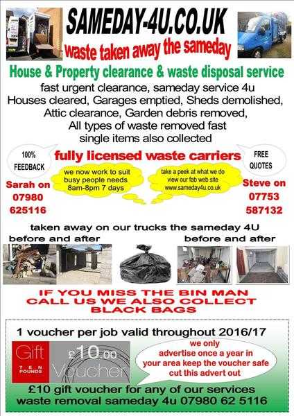 rubbish clearance and house clearance cardiff