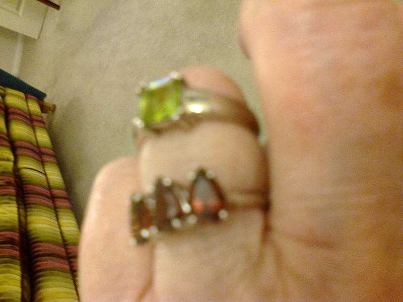 rubyperidot rings Gems book