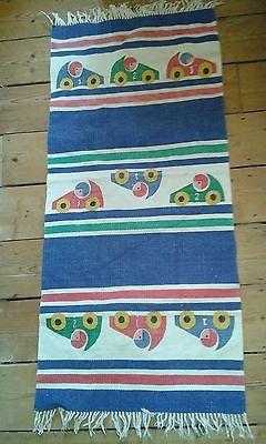 RUG Cotton Nursery rustic reversible number game patternnone see pics