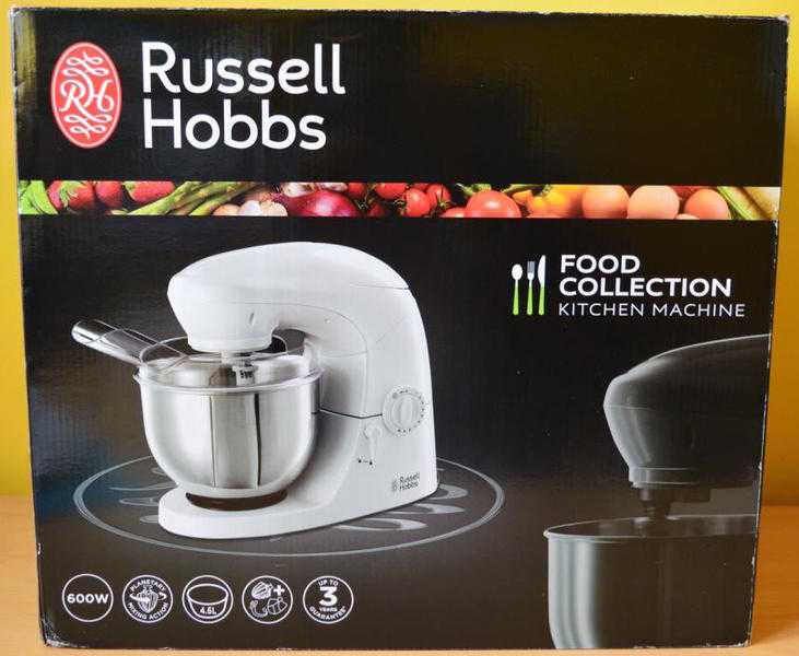 Russell Hobbs 21060 600W 4.6L Food Machine  Mixer  Processor